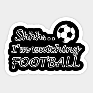 Football Fan Sticker